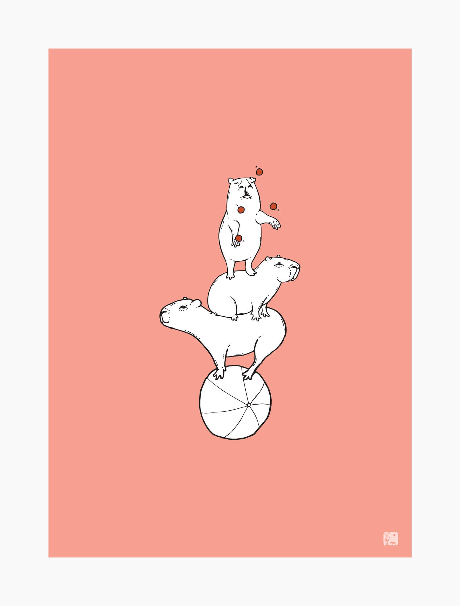 Capybara Balancing Act