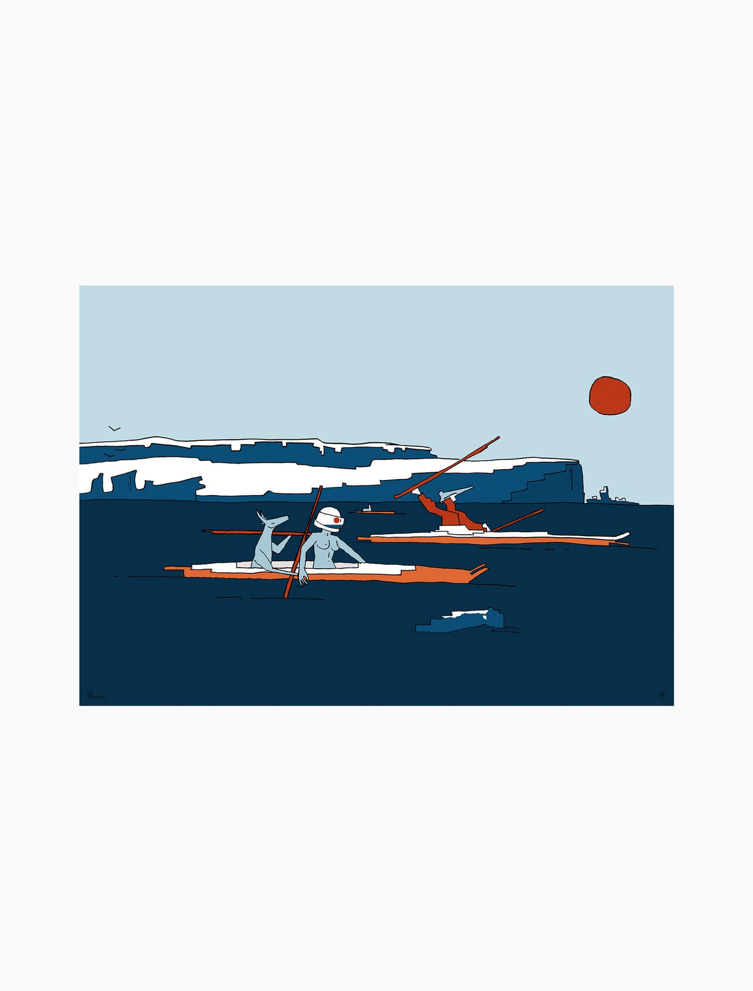 Naked Titgirl and the Aleutian Hunt