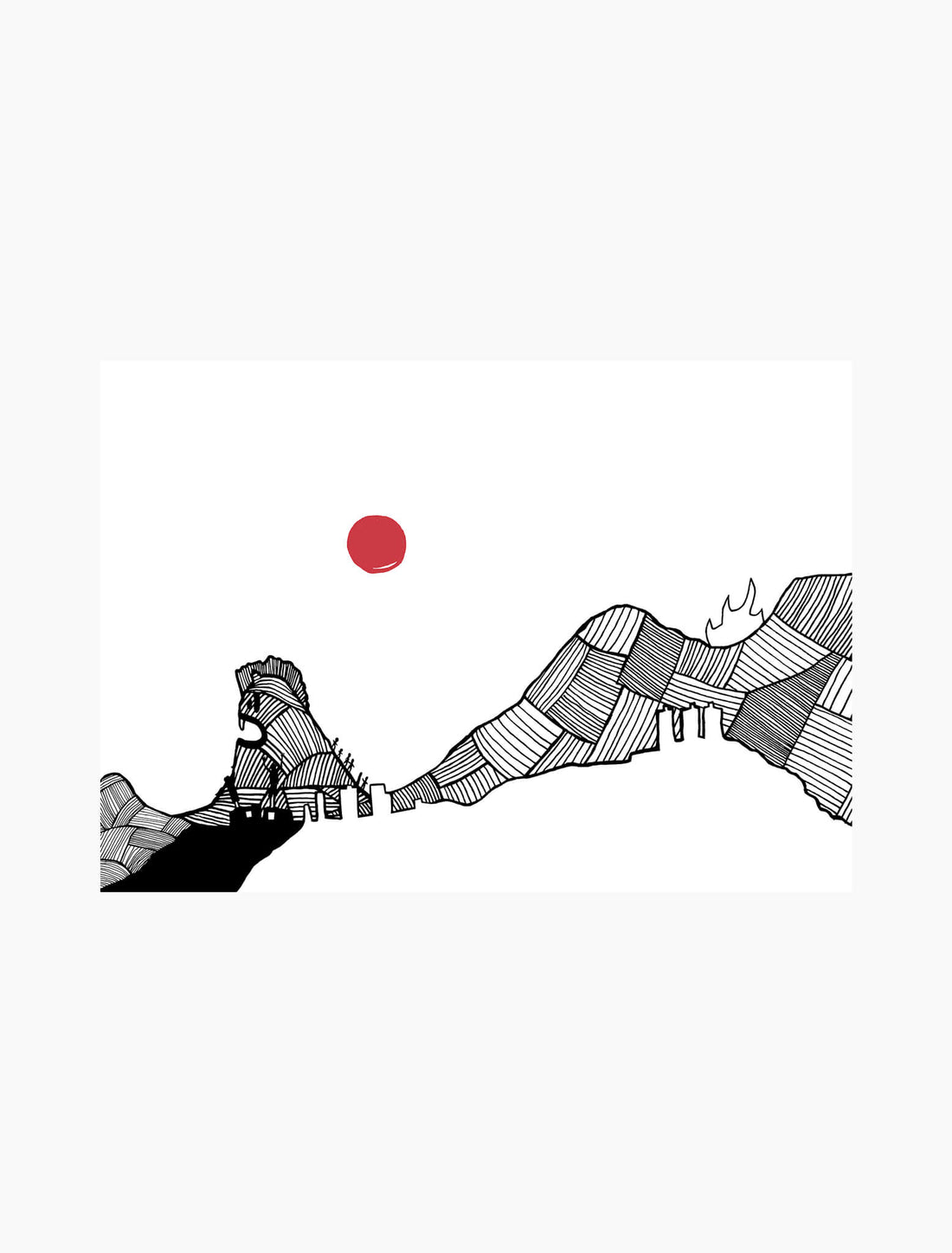 Table Mountain and the Lion