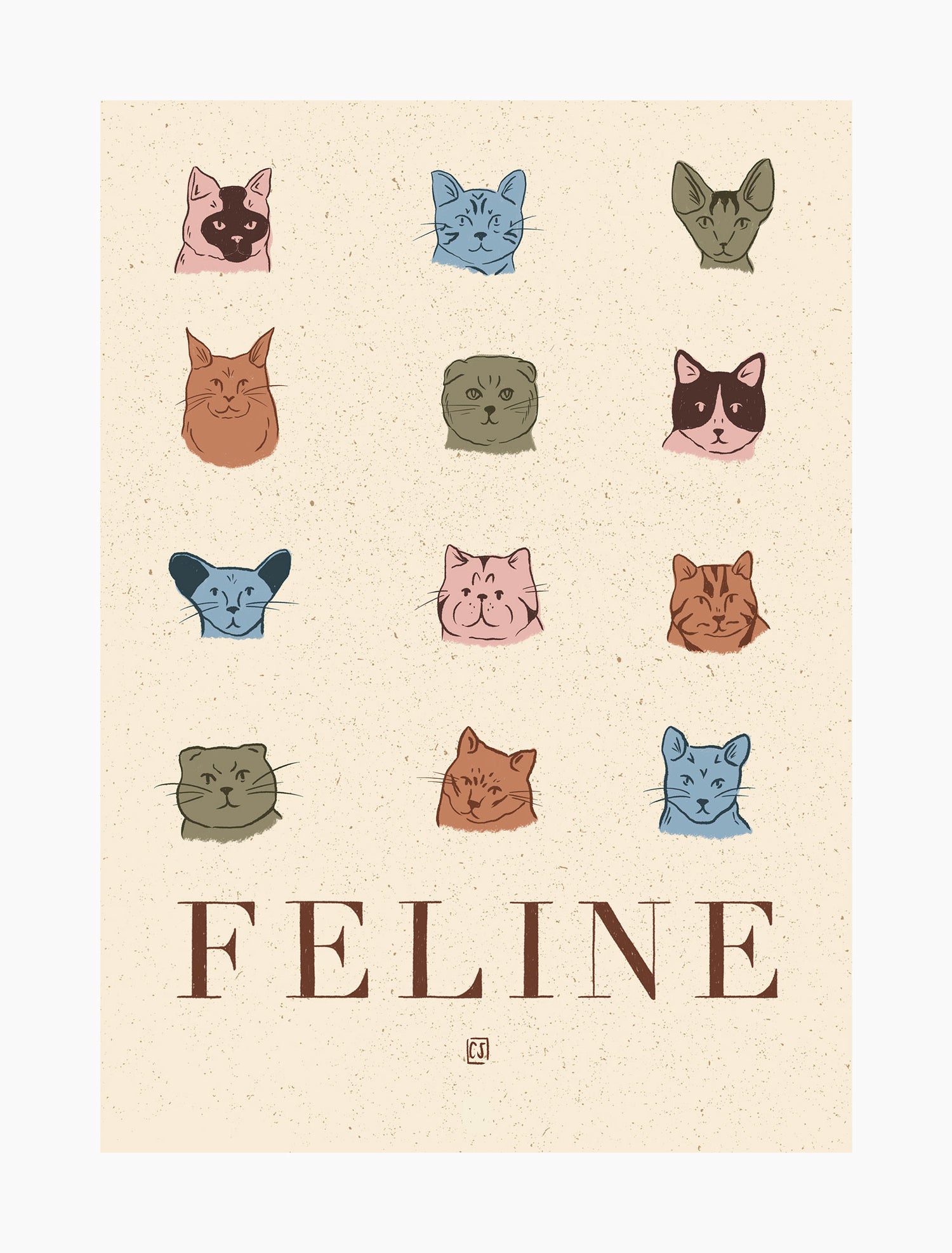 Feline Poster