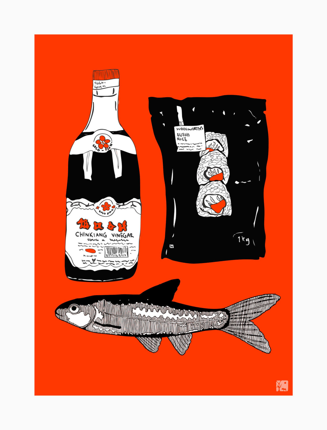 Sushi Portrait