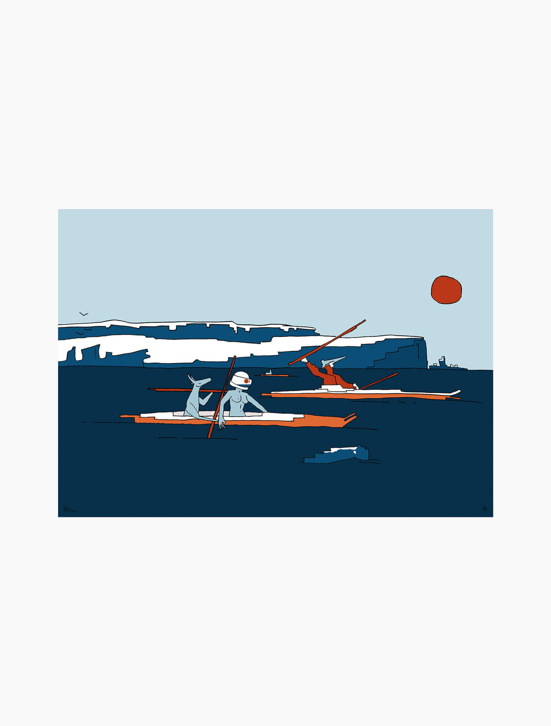 Naked Titgirl and the Aleutian Hunt